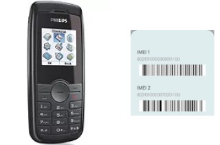 How to find the IMEI code on Philips 192