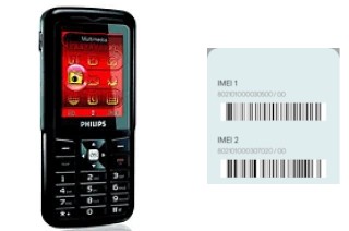 How to find the IMEI code on Philips 292