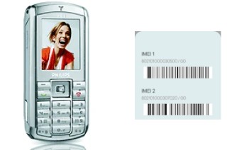 How to find the IMEI code on Philips 362