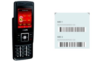 How to find the IMEI code on Philips 390