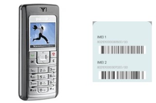 How to find the IMEI code on Xenium 9@98