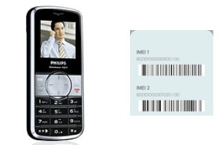 How to find the IMEI code on Xenium 9@9f