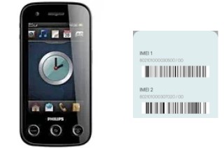 How to find the IMEI code on D813