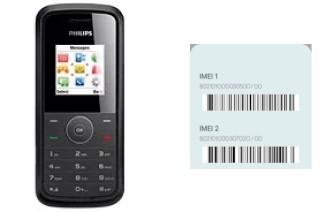 How to find the IMEI code on E102