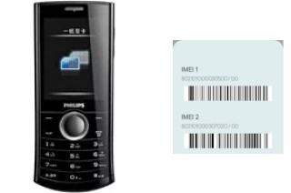 How to find the IMEI code on Xenium X503