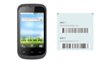 How to find the IMEI code on KM60