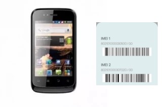 How to see the IMEI code in W1350