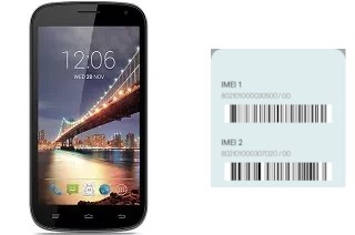 How to see the IMEI code in Revel S500