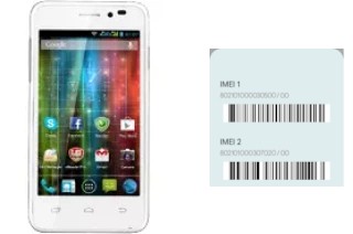 How to find the IMEI code on MultiPhone 5430 Duo