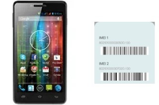 How to find the IMEI code on MultiPhone 5500 Duo