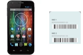 How to find the IMEI code on MultiPhone 5501 Duo