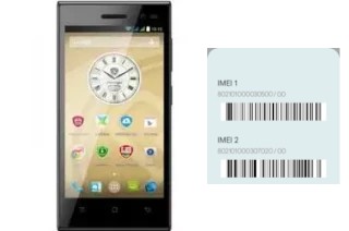 How to find the IMEI code on Muze A3