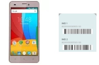 How to find the IMEI code on Muze A5