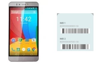 How to find the IMEI code on Muze A7