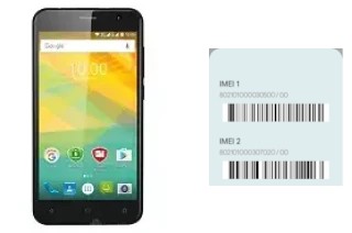 How to find the IMEI code on Muze B3