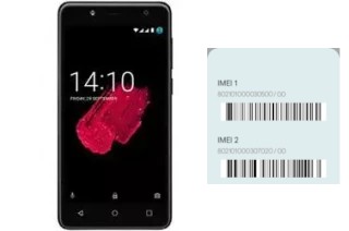 How to find the IMEI code on Muze B5