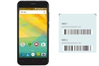 How to find the IMEI code on Muze B7