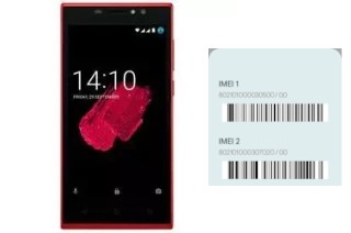 How to find the IMEI code on Muze C5