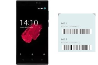 How to find the IMEI code on Muze C7 LTE