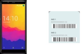 How to find the IMEI code on Muze F5 LTE