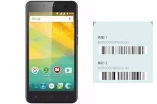 How to find the IMEI code on Muze G3 LTE