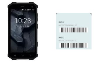 How to find the IMEI code on Muze G7 LTE