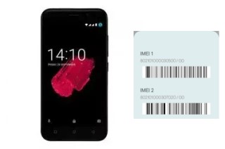 How to find the IMEI code on Muze X5 LTE