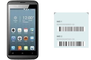 How to find the IMEI code on T50 Bolt