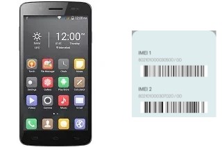 How to find the IMEI code on Linq L10