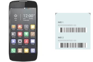 How to find the IMEI code on Linq X70