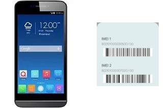 How to find the IMEI code on Noir LT250