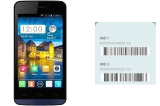 How to find the IMEI code on Noir A120