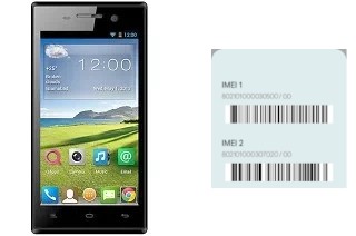 How to see the IMEI code in Noir A500