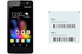 How to find the IMEI code on Noir S5