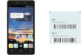 How to see the IMEI code in Noir Z3