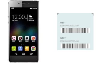 How to find the IMEI code on Noir Z9