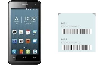 How to find the IMEI code on T200 Bolt