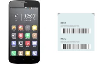 How to find the IMEI code on Linq X100