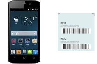 How to find the IMEI code on Noir X35