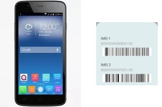 How to find the IMEI code on Noir X500