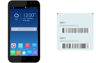 How to find the IMEI code on Noir X600