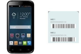 How to find the IMEI code on Noir X90