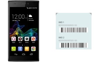 How to find the IMEI code on Noir Z8