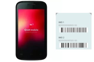 How to find the IMEI code on Mobile Q77