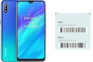 How to see the IMEI code in Realme 3