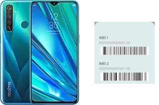 How to see the IMEI code in Realme Q