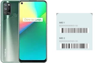 How to find the IMEI code on Realme 7i