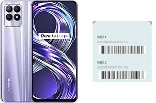 How to find the IMEI code on Realme 8i