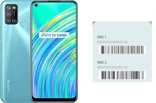 How to find the IMEI code on Realme C17