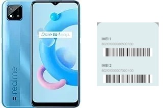 How to find the IMEI code on Realme C20